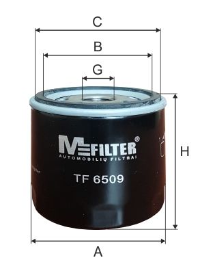 Оливний фільтр MFILTER TF6509