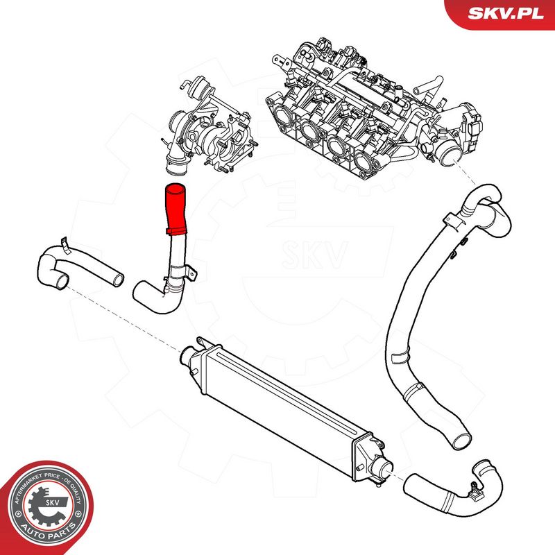 Laadimisõhu voolik, ESEN SKV 54SKV059
