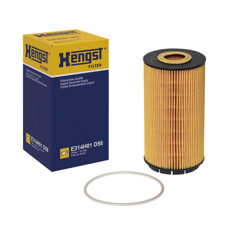 HENGST FILTER E314H01 D58 Oil Filter