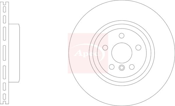 APEC Brake Disc DSK3319