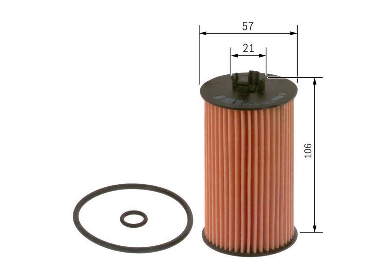 BOSCH F 026 407 074 Oil Filter