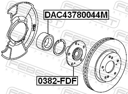 FEBEST 0382-FDF Wheel Hub