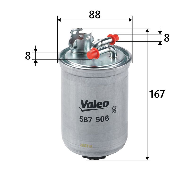 VALEO 587506 - Kuro filtras