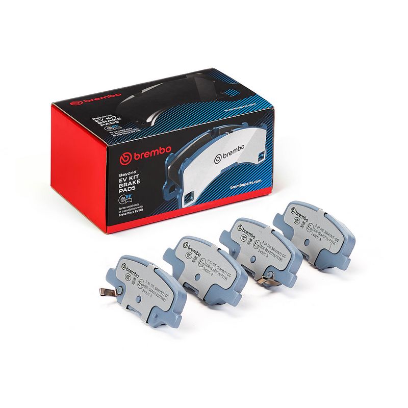 комплект спирачно феродо, дискови спирачки BREMBO