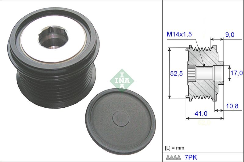 Prekės atitinka OEM kodą: 2706075450
