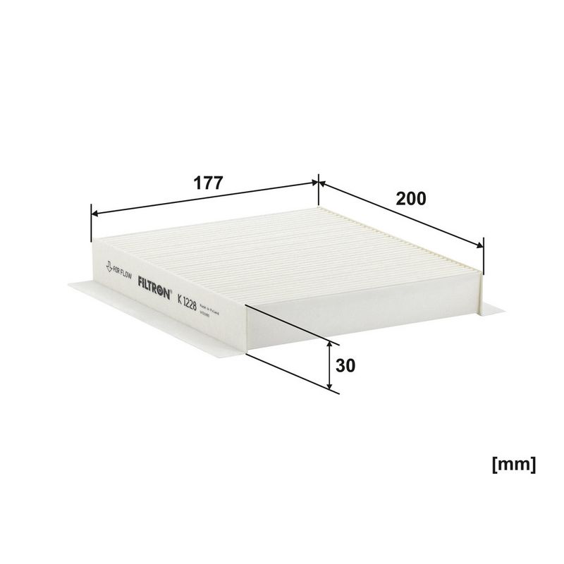 Filter, salongiõhk, FILTRON K 1228