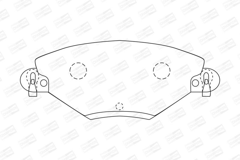 CHAMPION Plaquettes de frein à disque 573027CH