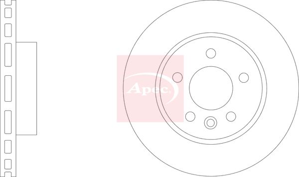 APEC Brake Disc DSK3312