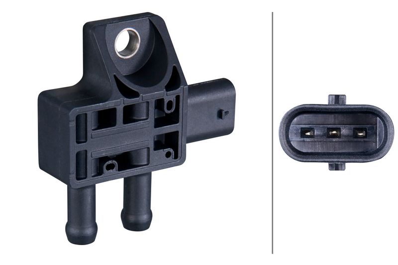 HELLA Sensor, exhaust pressure 6PP 358 392-041