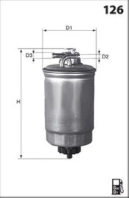 MISFAT Filtre à carburant M428