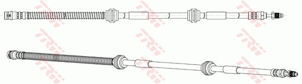 Гальмівний шланг, Trw PHB577