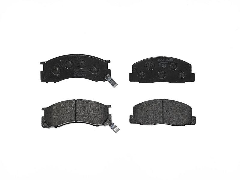 комплект спирачно феродо, дискови спирачки BREMBO