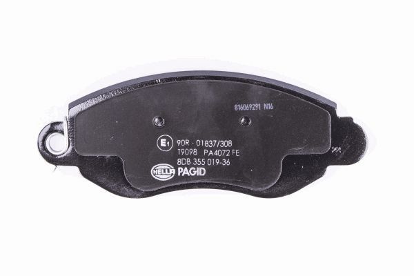 HELLA 8DB 355 019-361 Brake Pad Set, disc brake