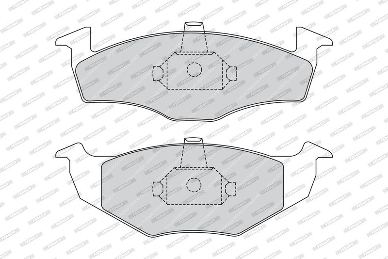 FERODO Plaquettes de frein à disque FDB1101