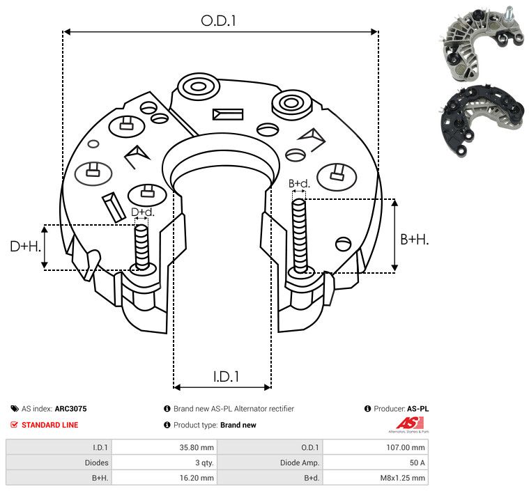 Seadistaja, generaator, AS-PL ARC3075