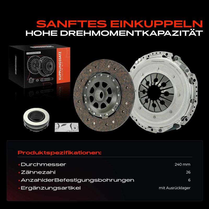 Frankberg 5481FB0037566 Clutch Kit