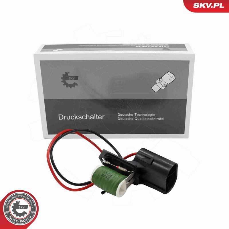 ESEN SKV 95SKV911 - Series Resistor, electric motor (radiator fan)