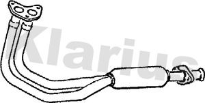 KLARIUS 220060 - Front Silencer