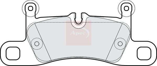 DriveTec Brake Pads DBPPAD111016EV