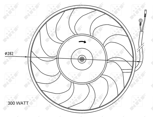 WILMINK GROUP ventilátor, motorhűtés WG1720171