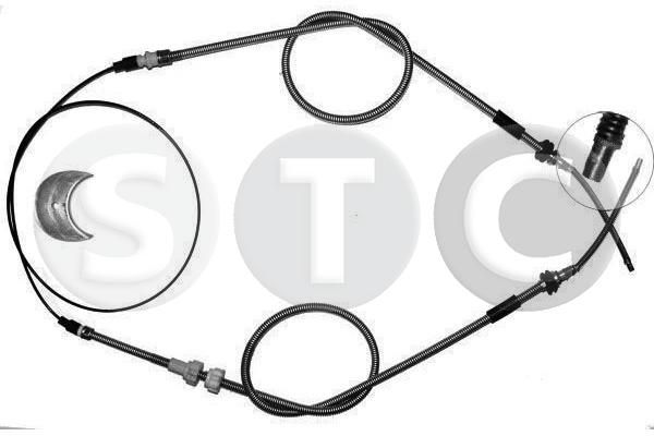 STC huzal, rögzítőfék T481750