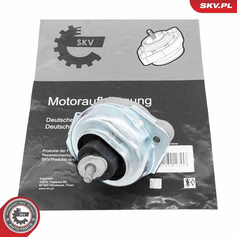 Paigutus, Mootor, ESEN SKV 75SKV165