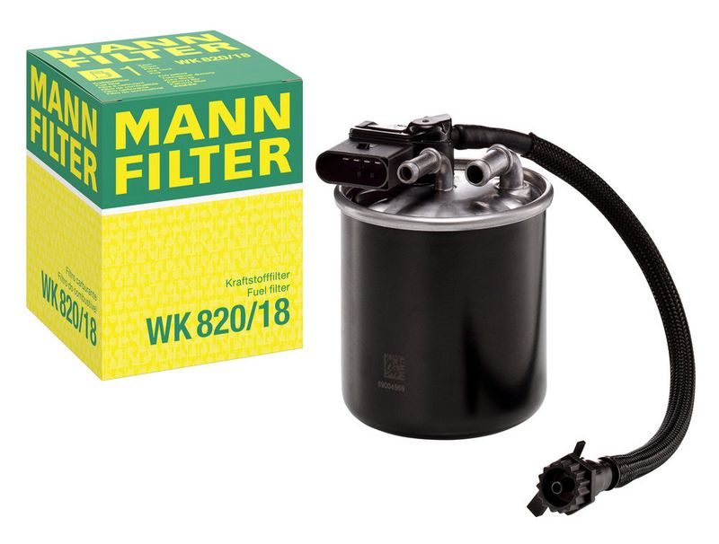 Kütusefilter, MANN-FILTER WK 820, 18