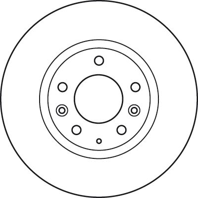 TRW DF4958S Brake Disc