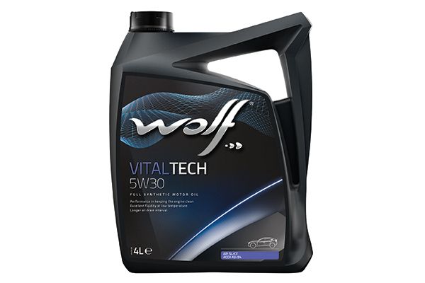 Моторна олива, 4л, WOLF VITALTECH 5W-30 4л, Wolf 8309908