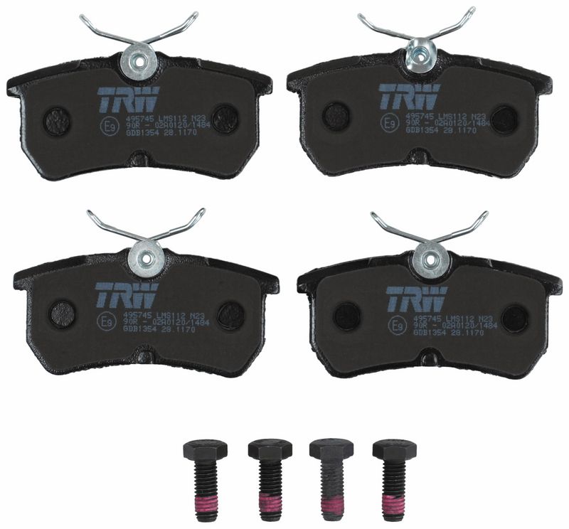 TRW GDB1354 Brake Pad Set, disc brake