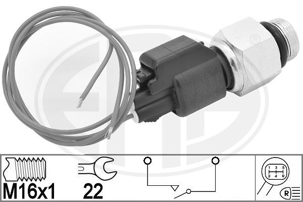 Перемикач, ліхтар заднього ходу, Era 330947