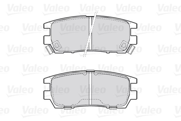 VALEO 301519 Brake Pad Set, disc brake