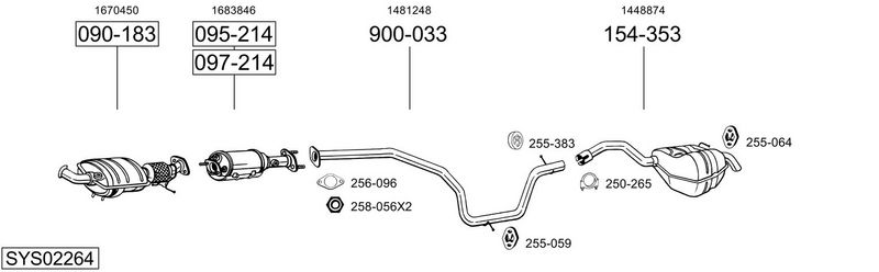 BOSAL Uitlaatsysteem