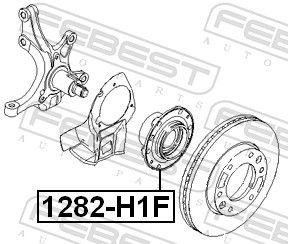 FEBEST 1282-H1F Wheel Hub