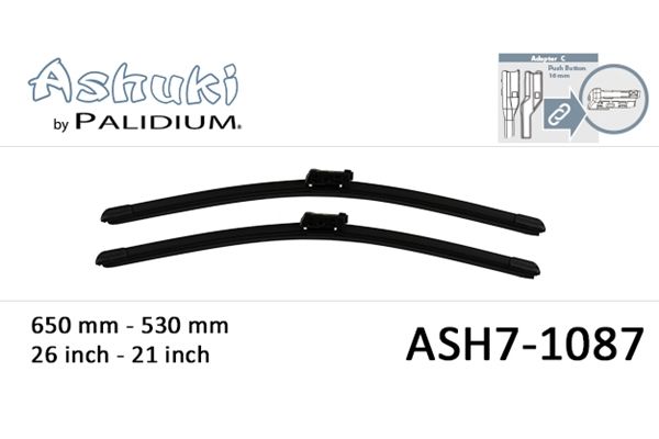 ASHUKI by Palidium törlőlapát ASH7-1087