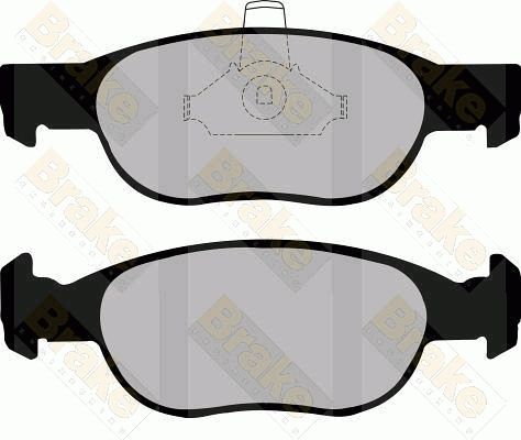 Brake Engineering Brake Pad Set, disc brake PA1161