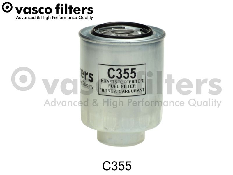 DAVID VASCO C355 Kuro filtras