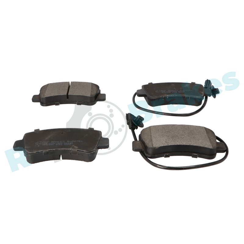 RAP BRAKES R-P0761 Brake Pad Set, disc brake