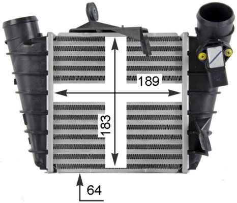 MAHLE CI 298 000P Charge Air Cooler