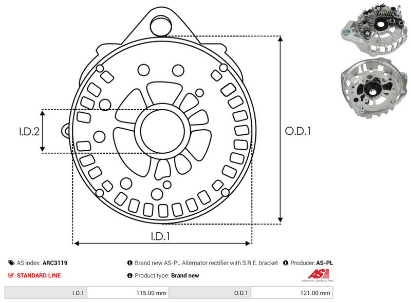 Seadistaja, generaator, AS-PL ARC3119