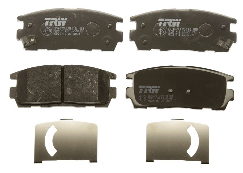 TRW GDB1716 Brake Pad Set, disc brake