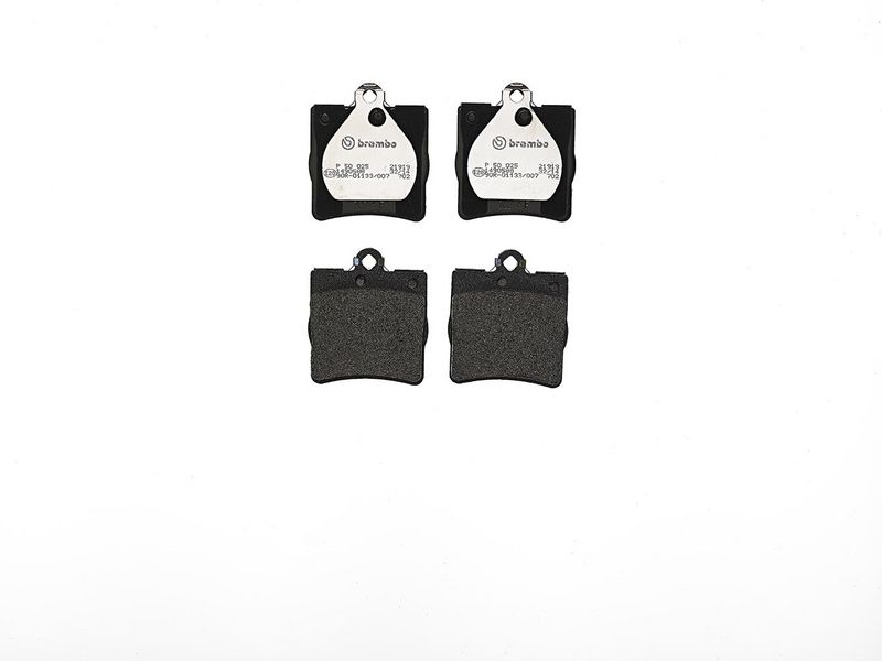 set placute frana,frana disc P 50 025 BREMBO