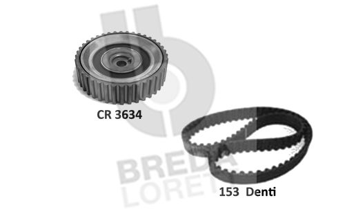 BREDA LORETT Fogasszíjkészlet KCD0775