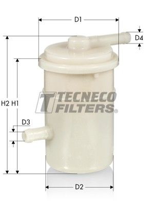 TECNECO FILTERS Üzemanyagszűrő IN62