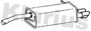 KLARIUS 211210 - Rear Silencer