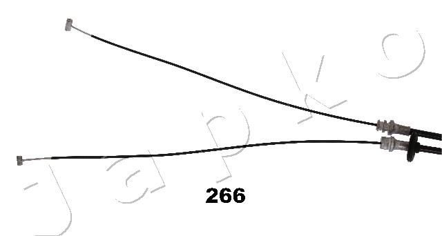 JAPKO 131266 Cable Pull, parking brake