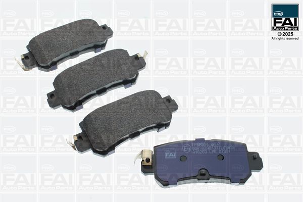 FAI AutoParts Stabdžių trinkelių rinkinys, diskinis stabdys