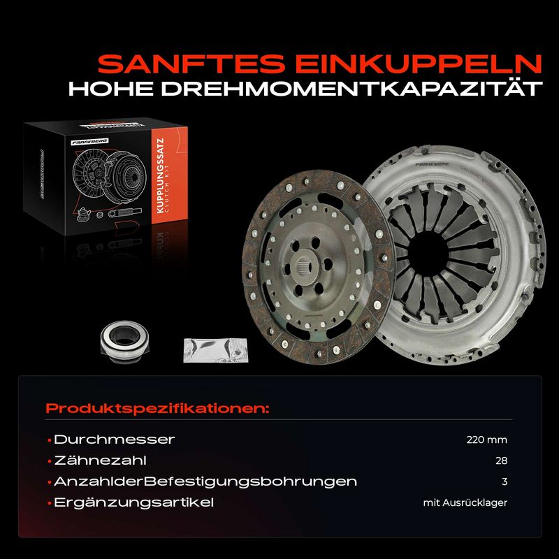Frankberg 5481FB0037591 Clutch Kit