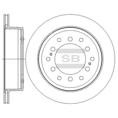 Гальмівний диск, Hi-Q SD4027