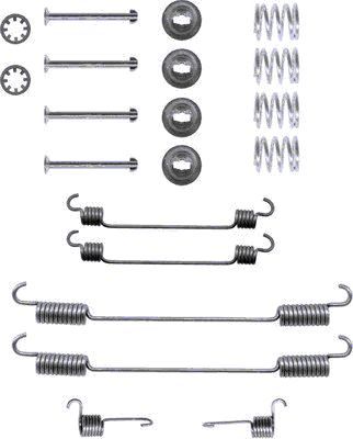 HELLA tartozékkészlet, fékpofa 8DZ 355 200-341